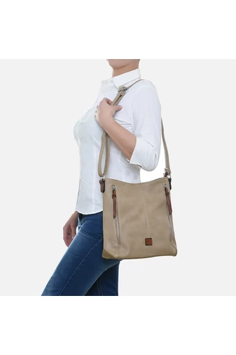  Czarna torebka listonoszka Bonluo z PU, rozmiar 29*24*9 cm