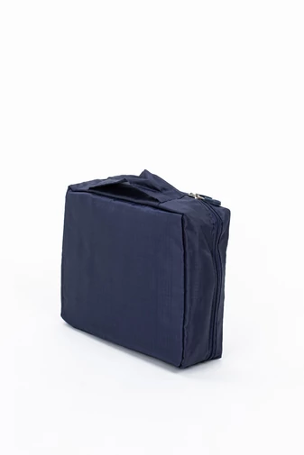  Kosmetyczka BONLUO Fioletowa z Kwiatami Wymiary 21*18*7,5 cm