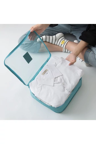  Torba do przechowywania ubrań idealna do podróży (6 szt.)