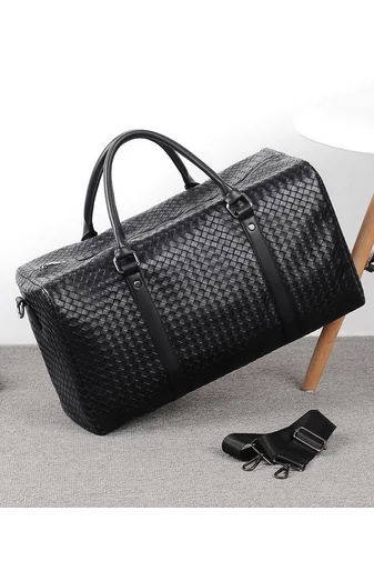  Torba podróżna Bonluo Premium Quality Black Eco-Leather Ryanair/Wizzair Rozmiar 25*40*20 cm