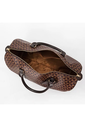  Torba podróżna Bonluo w kolorze białym z wzorem, wysokiej jakości, duży rozmiar (28*53*26 cm)