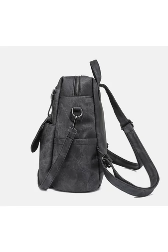  Plecak Bonluo Gray wykonany z wodoodpornego materiału, wymiary 29*30*17 cm