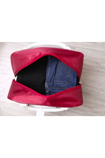 Torba na zakupy Bonluo w stylu wiśniowym, rozmiar 47*40*23 cm