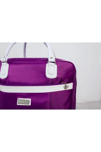 Torba na zakupy Bonluo w stylu wiśniowym, rozmiar 47*40*23 cm