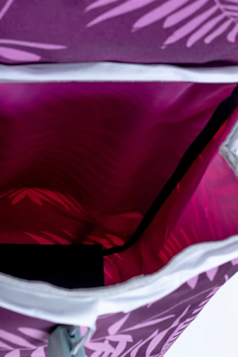  Wózek sklepowy z motywem wiśniowym, składany, z 6 kółkami, wymiary 120*45*35 cm