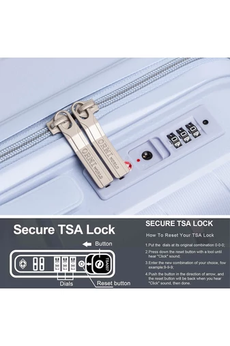  Duży wózek Ormi Ricegold z polipropylenu najwyższej jakości, wyjątkowo odporny na wstrząsy, rozmiar 76*50*28 cm