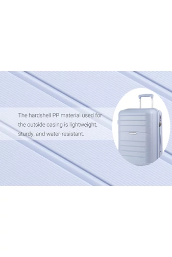  Duży wózek Ormi Ricegold z polipropylenu najwyższej jakości, wyjątkowo odporny na wstrząsy, rozmiar 76*50*28 cm