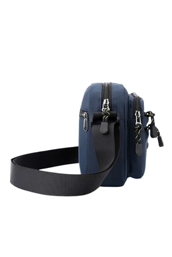  Zielona męska torba na ramię Bonluo z wodoodpornego materiału. Rozmiar (18*24*11 cm)