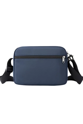  Zielona męska torba na ramię Bonluo z wodoodpornego materiału. Rozmiar (18*24*11 cm)