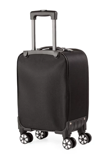 Walizka kabinowa troler 40*30*20 Wizz Air Ryanair Leonardo Davinci czarna, miękka, rozszerzalna