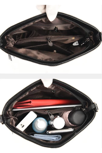  Torebka damska Bonluo fioletowa na ramię z ekologicznej skóry 20×21×10 cm