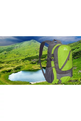  Plecak turystyczny Bonluo Green wykonany z wodoodpornego materiału, wymiary 53*32*22 cm