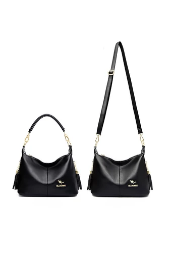  Torba na ramię Bonluo Cherry wykonana z ekoskóry, rozmiar 22*26*11 cm