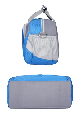 Niebieska wielofunkcyjna torba podróżna i sportowa o nowoczesnym i praktycznym designie, rozmiar Ryanair (39*22*20 cm)