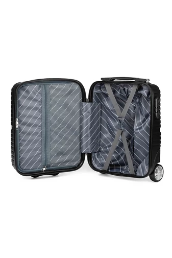  Walizka kabinowa Ormi czarna Wizz Air Ryanair 40×30×20 cm twarda