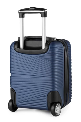 Walizka kabinowa Ormi granatowa Wizz Air Ryanair 40×30×20 cm twarda