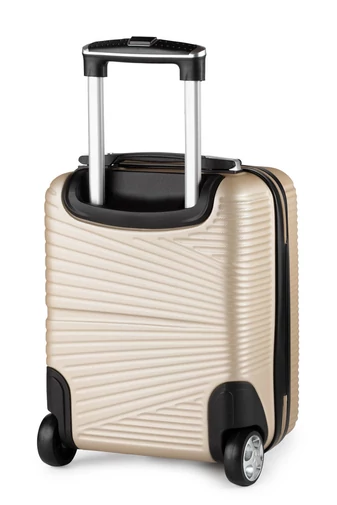  Walizka kabinowa Ormi złota Wizz Air Ryanair 40×30×20 cm twarda