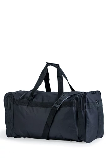  Czarna poliestrowa torba podróżna XL (85 cm)