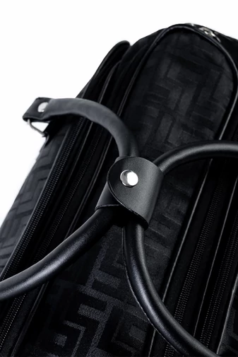 Czarna torba podróżna Bonluo idealna do podróży 41*28*19 cm