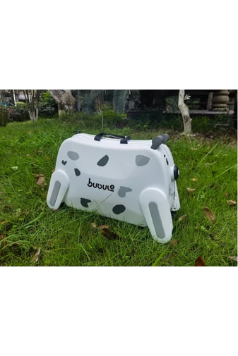 2w1 wózek dziecięcy, przenośne krzesło w kształcie szczeniaka, biały, PP, 36*55*22,5 cm