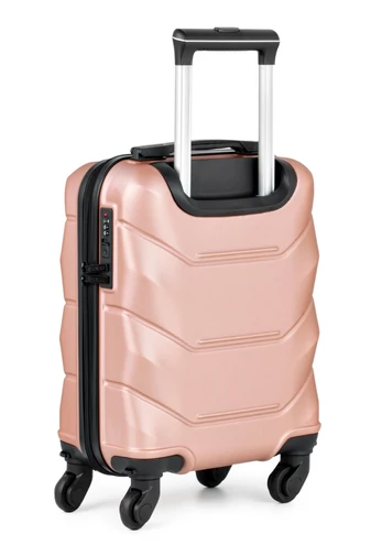  Walizka kabinowa Bonluo czarna ABS Wizzair Ryanair 40x30x20 cm