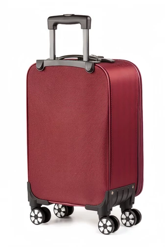 Wózek kabinowy Wizzair z odpinanymi kółkami Leonardo Davinci Cherry z miękkimi, rozsuwanymi ściankami 47*35*20 cm