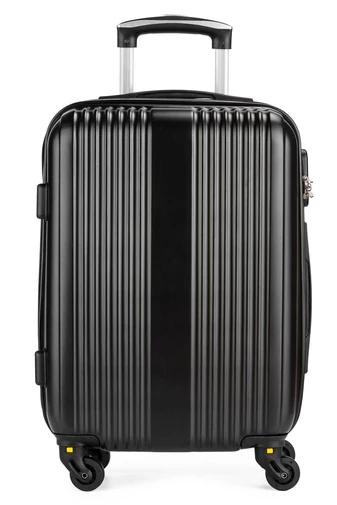  Wózek ABS o twardych ściankach, średni, czarny, 66x40x26 cm