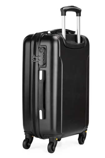  Wózek ABS o twardych ściankach, średni, czarny, 66x40x26 cm