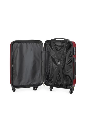  Duży wózek z sztywnymi ścianami z tworzywa ABS w kolorze różowego złota, 75*44*28 cm