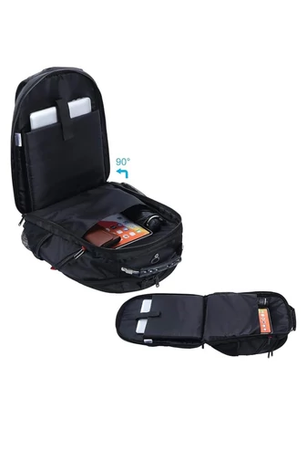 Plecak wielofunkcyjny wodoodporny USB laptop wiele kieszeni 48x34x24 cm pojemny