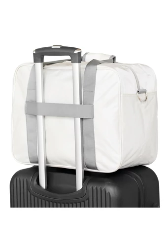 orba podróżna Wizz-Air czarna (40×30×20), wodoodporna, z mocowaniem do walizki