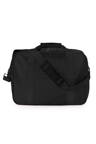 orba podróżna Wizz-Air czarna (40×30×20), wodoodporna, z mocowaniem do walizki