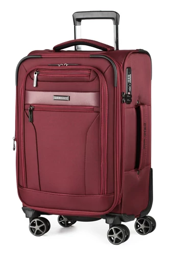  Zestaw wózków wykonany z poliestru premium 750D, niezwykle wytrzymałego, w kolorze wiśniowym, 78*46*30 cm