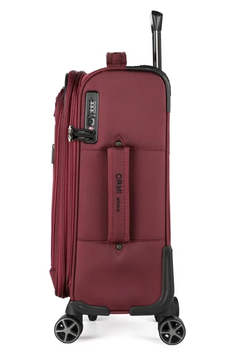  Wózek średniej wielkości wykonany z poliestru premium 750D, niezwykle wytrzymały, w kolorze wiśniowym, 68*41*26 cm