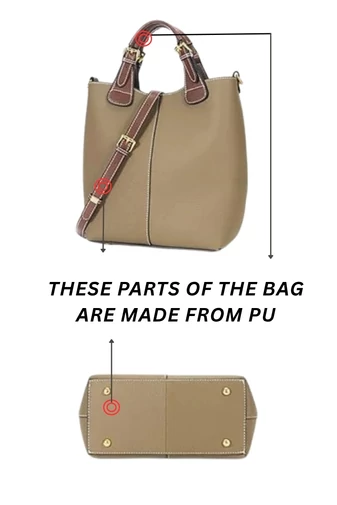  Torebka Bonluo w kolorze białym, wykonana z prawdziwej skóry, rozmiar (29*27*13 cm)