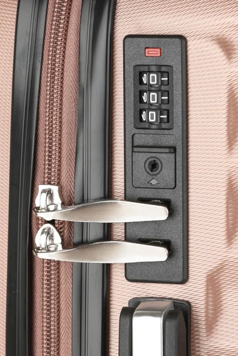 Zestaw wózków ściennych z wytrzymałego tworzywa ABS w kolorze szampańskim