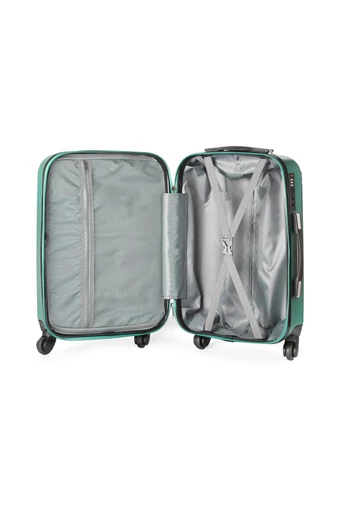  Zestaw wózków ABS Hardside w kolorze turkusowo-zielonym z kodem TSA