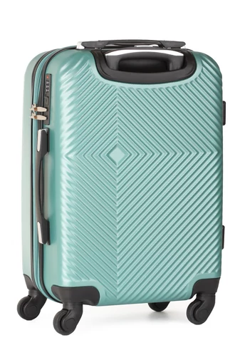  Zestaw wózków ABS Hardside w kolorze turkusowo-zielonym z kodem TSA