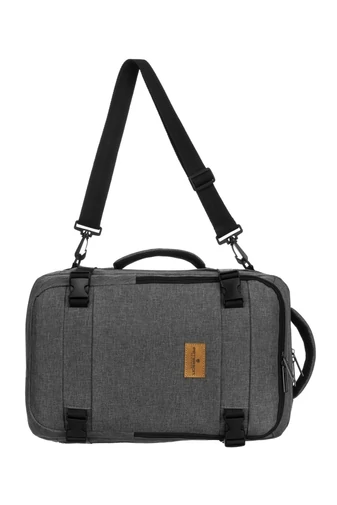  Plecak Wizzair Ryanair z wodoodpornego poliestru w kolorze szarym z wieloma przegrodami Peterson 40*25*20 cm