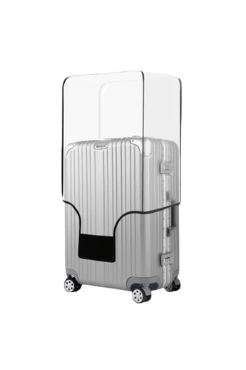  Bonluo Przezroczysty gumowany pokrowiec ochronny na walizkę, rozmiar L
