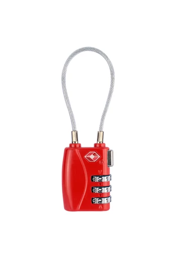  Bonluo Red TSA Combination Lock For Trolleys