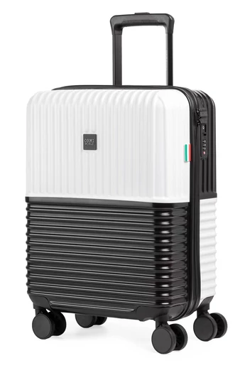  Wózek Ormi średniej wielkości, czarno-biały, najwyższej jakości, ekstremalnie odporny na wstrząsy, rozmiar 65*42*25 cm