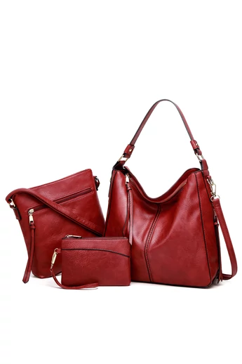  Zestaw torebek Bonluo ze skóry ekologicznej na ramię/przez ramię/do ręki (3 szt.)