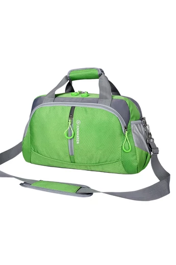  Zielona wielofunkcyjna torba podróżna i sportowa o nowoczesnym i praktycznym designie, wymiary (47*30*23 cm)