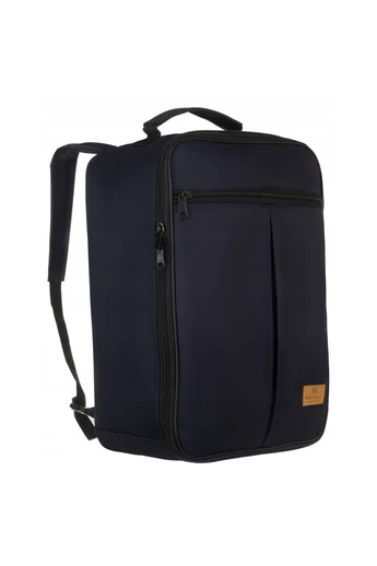 Plecak Bonluo ciemnoniebieski wodoodporny Wizz Air Ryanair 40×30×20 cm