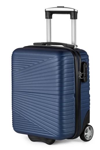 Walizka kabinowa Ormi granatowa Wizz Air Ryanair 40×30×20 cm twarda