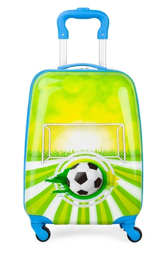  Mini walizka dla dzieci z piłką nożną (45x30x20cm)