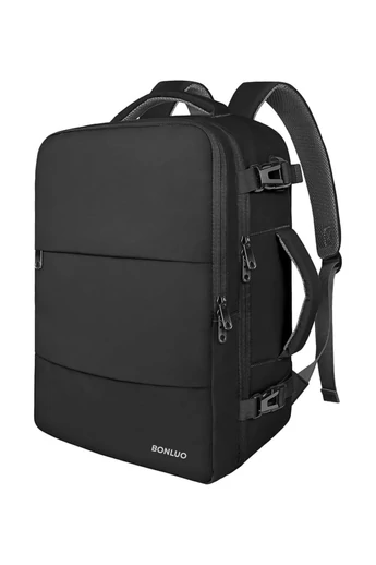  Plecak wielofunkcyjny Wizz Air 40*30*20 cm, czarny, Bonluo, z miejscem na laptop 15.6''