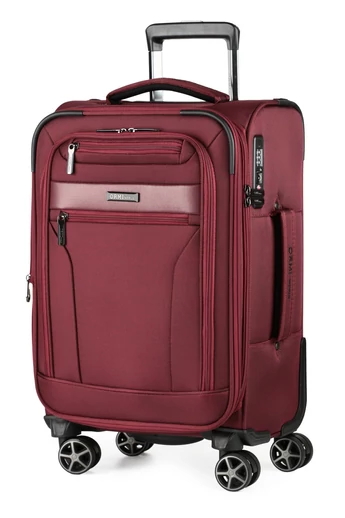  Duży wózek wykonany z poliestru premium 750D, niezwykle wytrzymały, wiśniowy, 78*46*30 cm