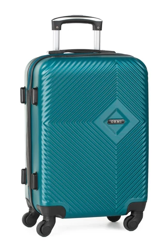  Duża, twarda, ciemnozielona walizka na kółkach ABS z zamkiem TSA, 75*48*27 cm